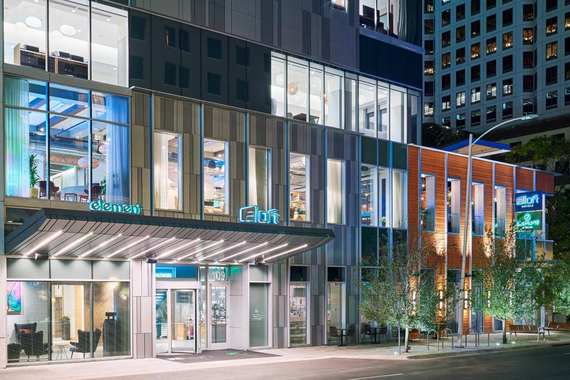 Aloft Austin Downtown Hotel Buitenkant foto