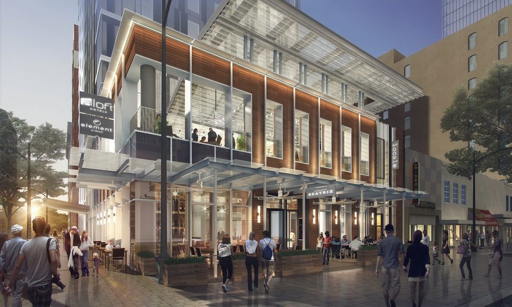 Aloft Austin Downtown Hotel Buitenkant foto